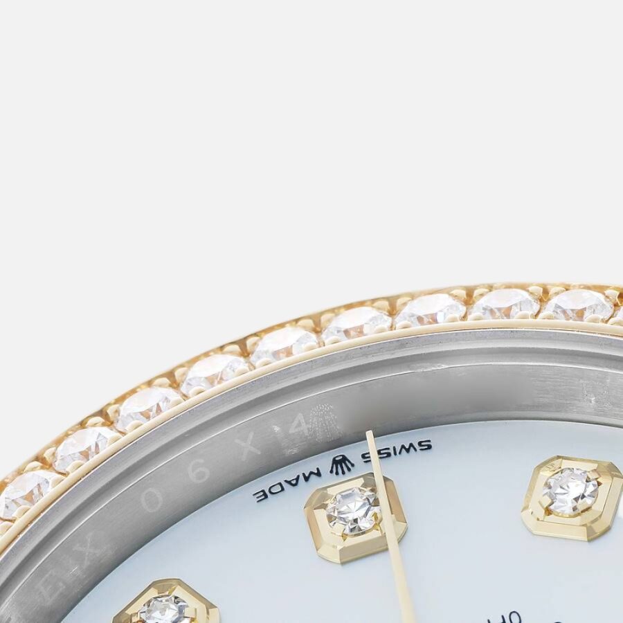 Rolex Datejust 126283 Two-Tone Steel & Yellow Gold MOP Diamond Dial 36mm