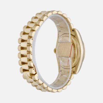 Rolex Day-Date 118238 Yellow Gold Champagne Diamond Dial 36mm