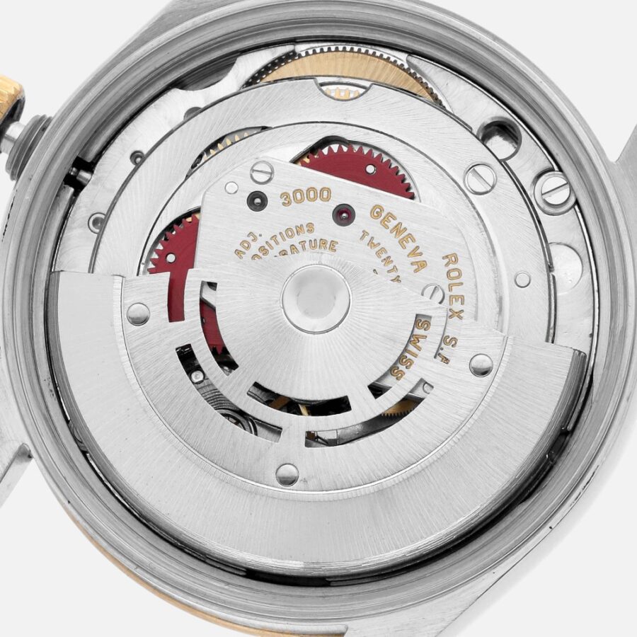 Rolex Oyster Perpetual 14203 Steel & Yellow Gold Slate Dial