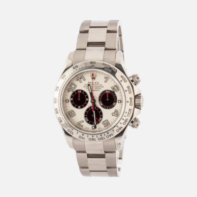 Rolex Daytona 116509 White Arabic Dial Chronograph