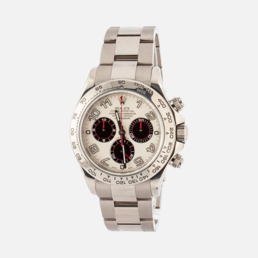 Rolex Daytona 116509 White Arabic Dial Chronograph