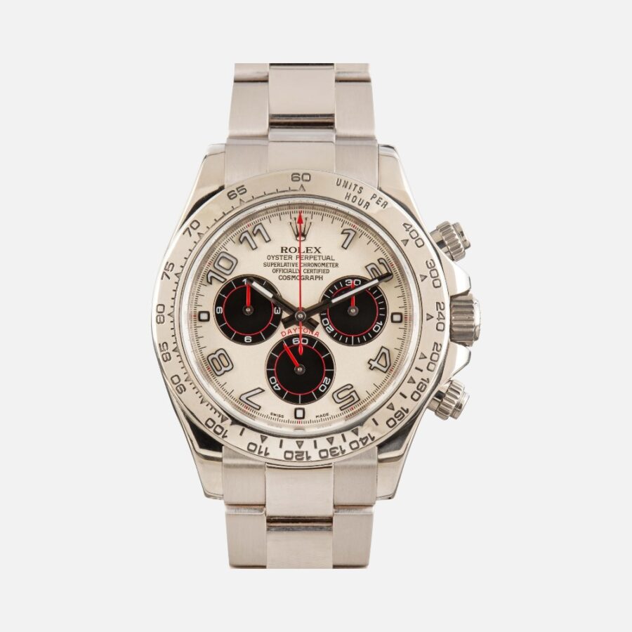 Rolex Daytona 116509 White Arabic Dial Chronograph