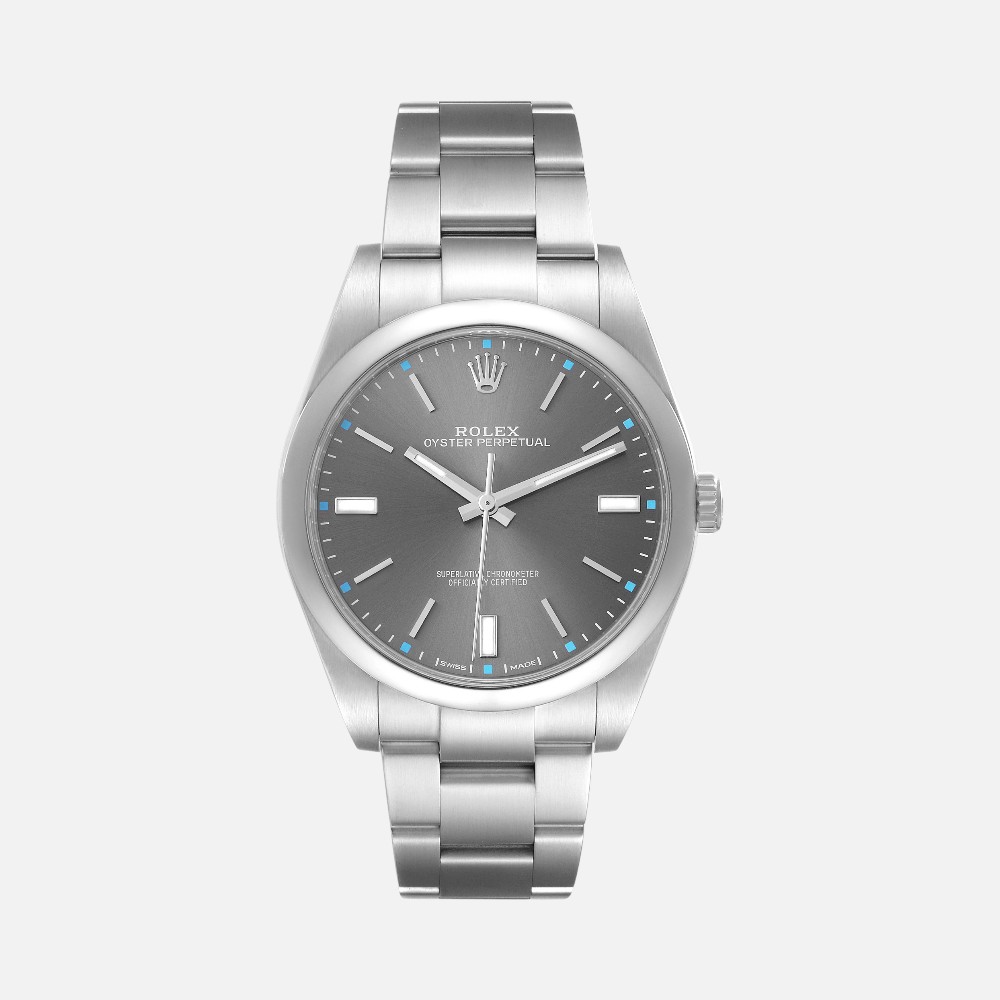 Rolex Oyster Perpetual 114300 Rhodium Dial 39mm Steel