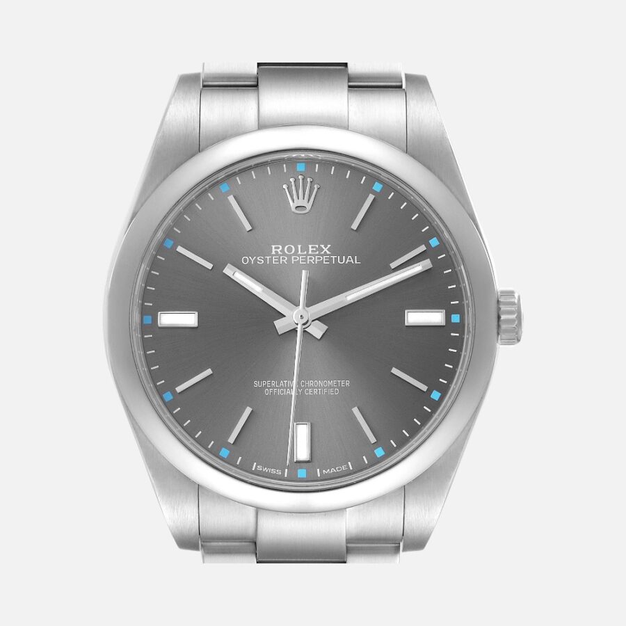 Rolex Oyster Perpetual 114300 Rhodium Dial 39mm Steel