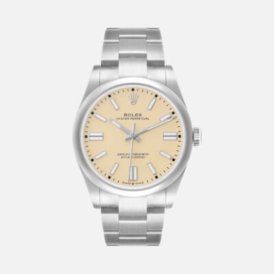 Rolex Oyster Perpetual 134300 Beige Dial 41mm Steel