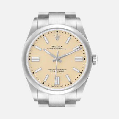 Rolex Oyster Perpetual 134300 Beige Dial 41mm Steel