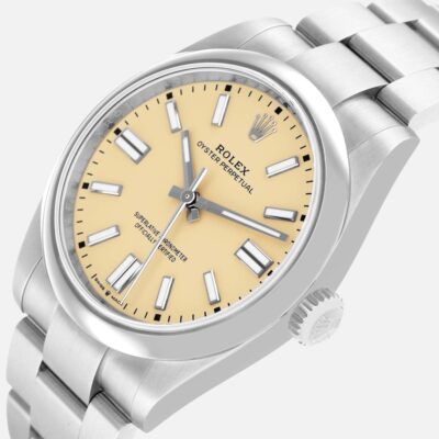 Rolex Oyster Perpetual 134300 Beige Dial 41mm Steel