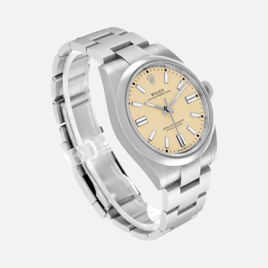 Rolex Oyster Perpetual 134300 Beige Dial 41mm Steel