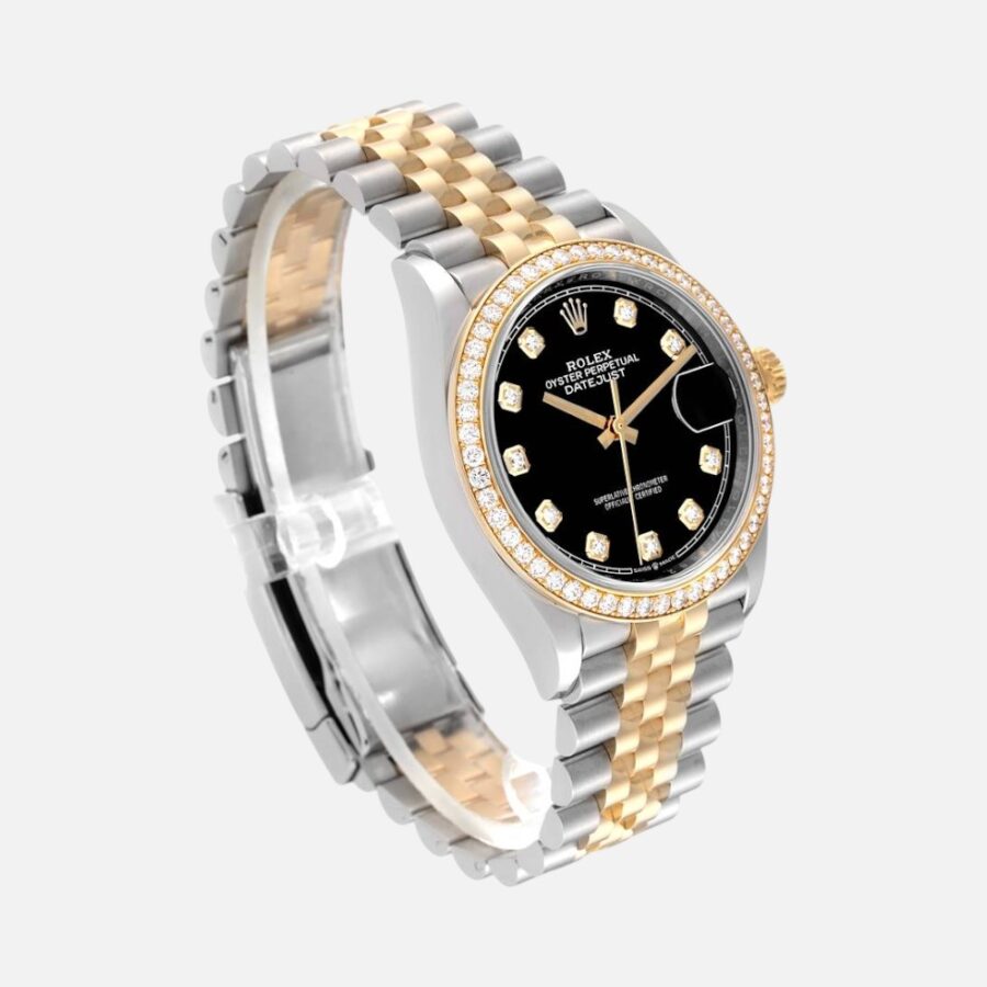 Rolex Datejust 126283 Two-Tone Steel & Yellow Gold Diamond Dial 36mm