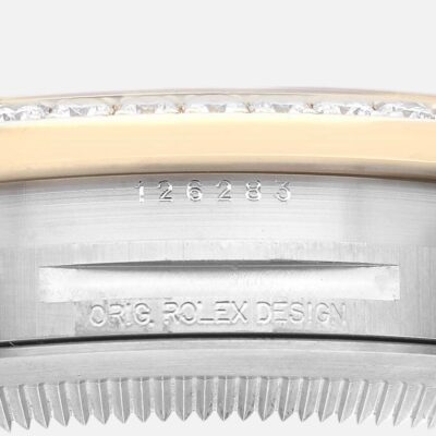 Rolex Datejust 126283 Two-Tone Steel & Yellow Gold Diamond Dial 36mm