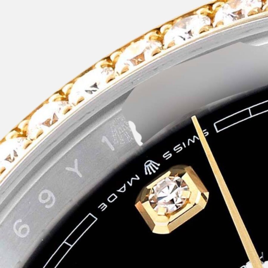 Rolex Datejust 126283 Two-Tone Steel & Yellow Gold Diamond Dial 36mm