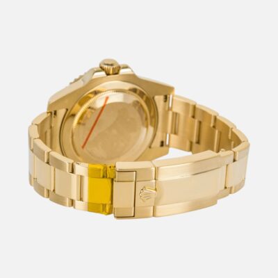 Rolex GMT-Master II 116718LN Yellow Gold Black Bezel 40mm