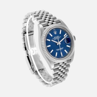 Rolex Datejust 41 126334 Steel White Gold Blue Dial 41mm