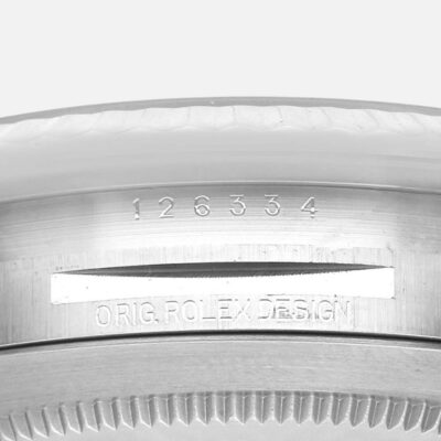 Rolex Datejust 41 126334 Steel White Gold Blue Dial 41mm