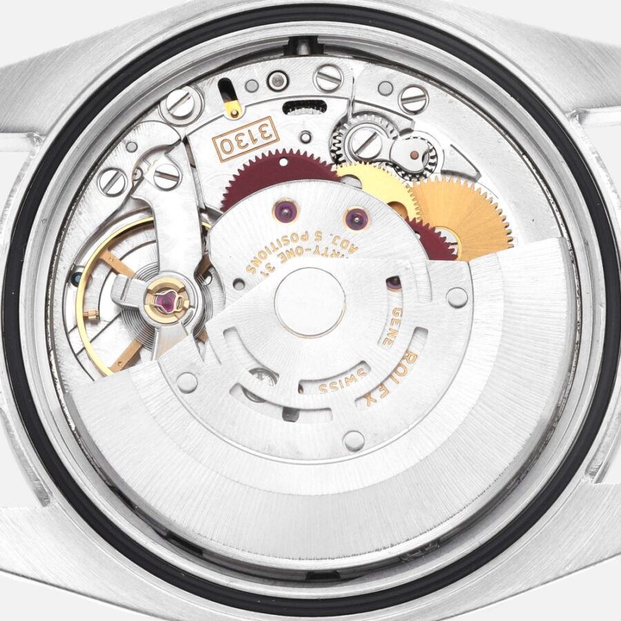 Rolex Oyster Perpetual 116000 Black Concentric Dial 36mm Steel