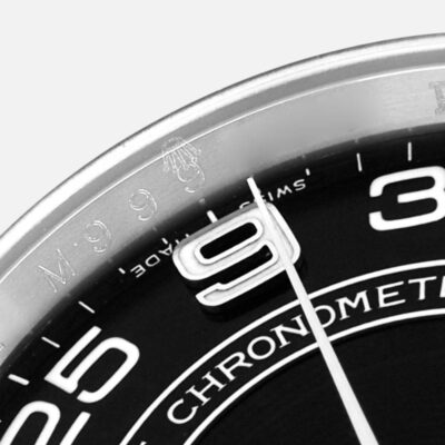 Rolex Oyster Perpetual 116000 Black Concentric Dial 36mm Steel