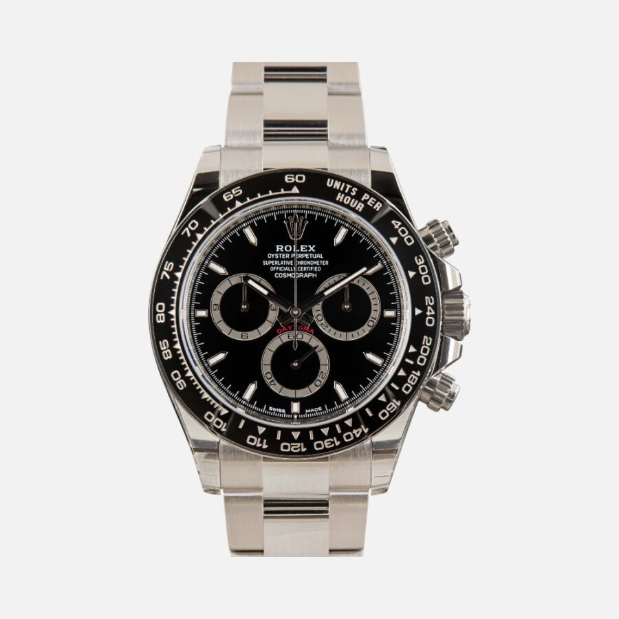 fujfgzdf (3) Rolex Cosmograph Daytona 126500 Black Dial Chronograph