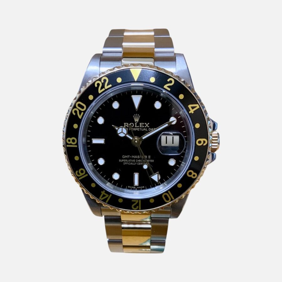 gdscgdjs (2) Rolex GMT-Master II 16713 Two-Tone Steel Yellow Gold 40mm