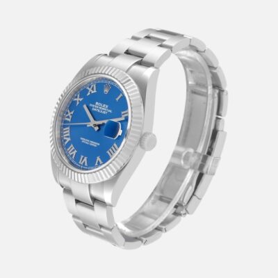 Rolex Datejust 41 126334 Steel & White Gold Blue Dial 41mm