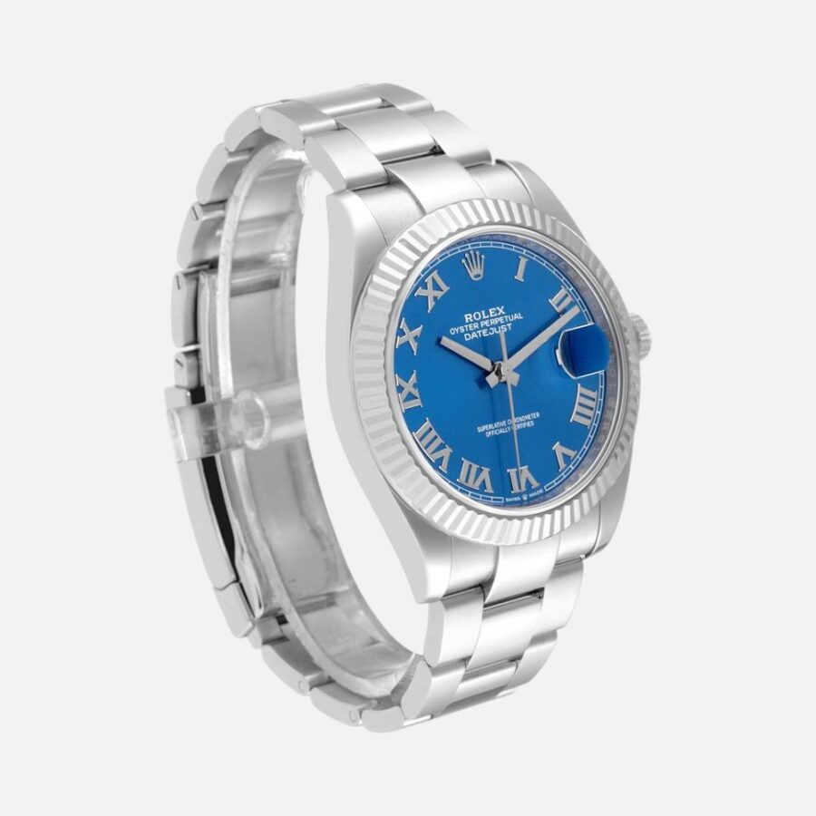 Rolex Datejust 41 126334 Steel & White Gold Blue Dial 41mm