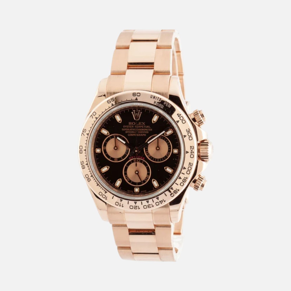 Rolex Daytona 116505 18k Everose Gold Chronograph