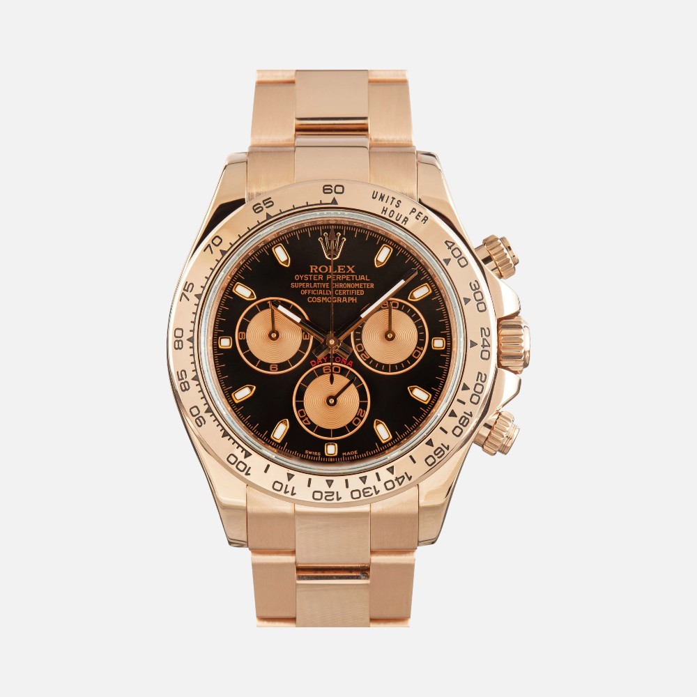 Rolex Daytona 116505 18k Everose Gold Chronograph