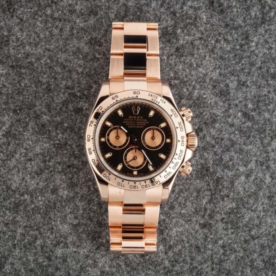 Rolex Daytona 116505 18k Everose Gold Chronograph