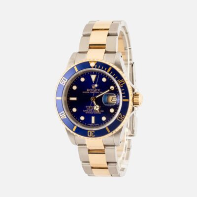 Rolex Submariner 16613 Blue Dial Two-Tone Steel Gold 40mm