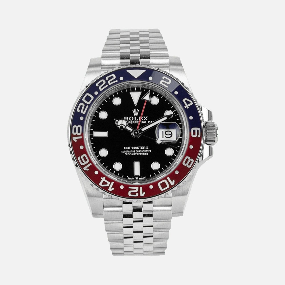 Rolex GMT-Master II 126710BLRO Pepsi Bezel Stainless Steel 40mm