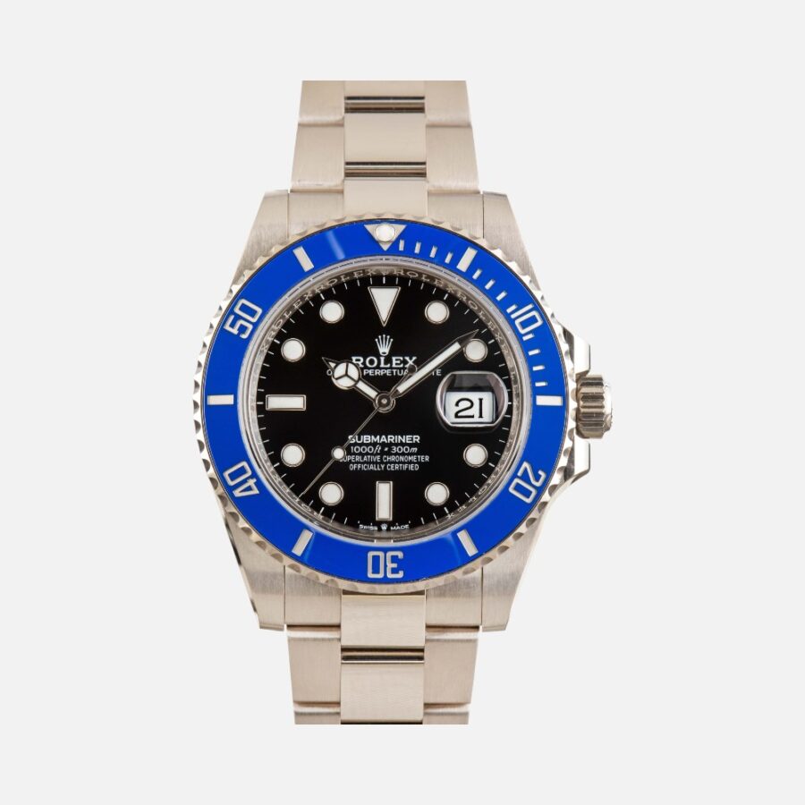 hzxjfhkcfsh (4) Rolex Submariner 126619 Blue Ceramic Bezel White Gold 40mm
