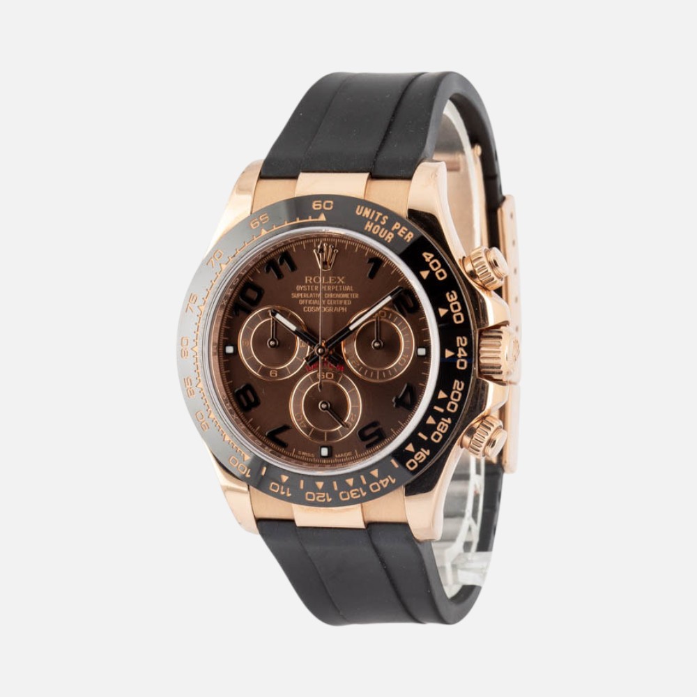 Rolex Daytona 116515 Chocolate Arabic Dial Chronograph