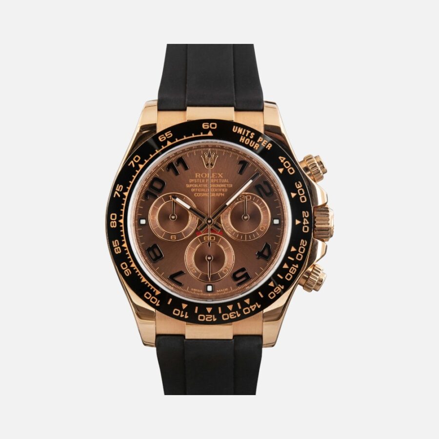 Rolex Daytona 116515 Chocolate Arabic Dial Chronograph