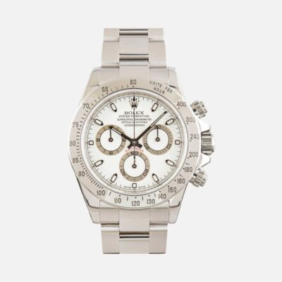 Rolex Daytona 116520 White Index Dial Chronograph