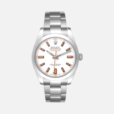 Rolex Milgauss 116400 White Dial Stainless Steel 40mm