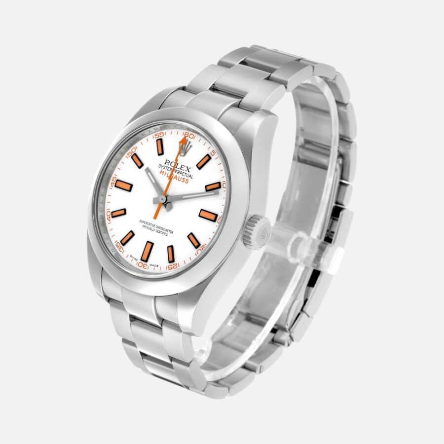 Rolex Milgauss 116400 White Dial Stainless Steel 40mm
