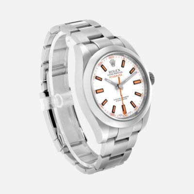 Rolex Milgauss 116400 White Dial Stainless Steel 40mm