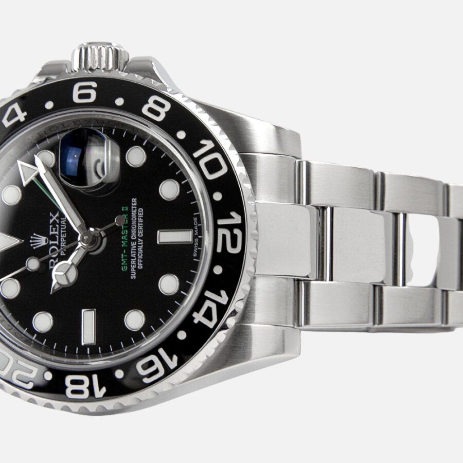 Rolex GMT-Master II 116710LN Black Bezel Stainless Steel 40mm