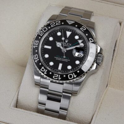 Rolex GMT-Master II 116710LN Black Bezel Stainless Steel 40mm