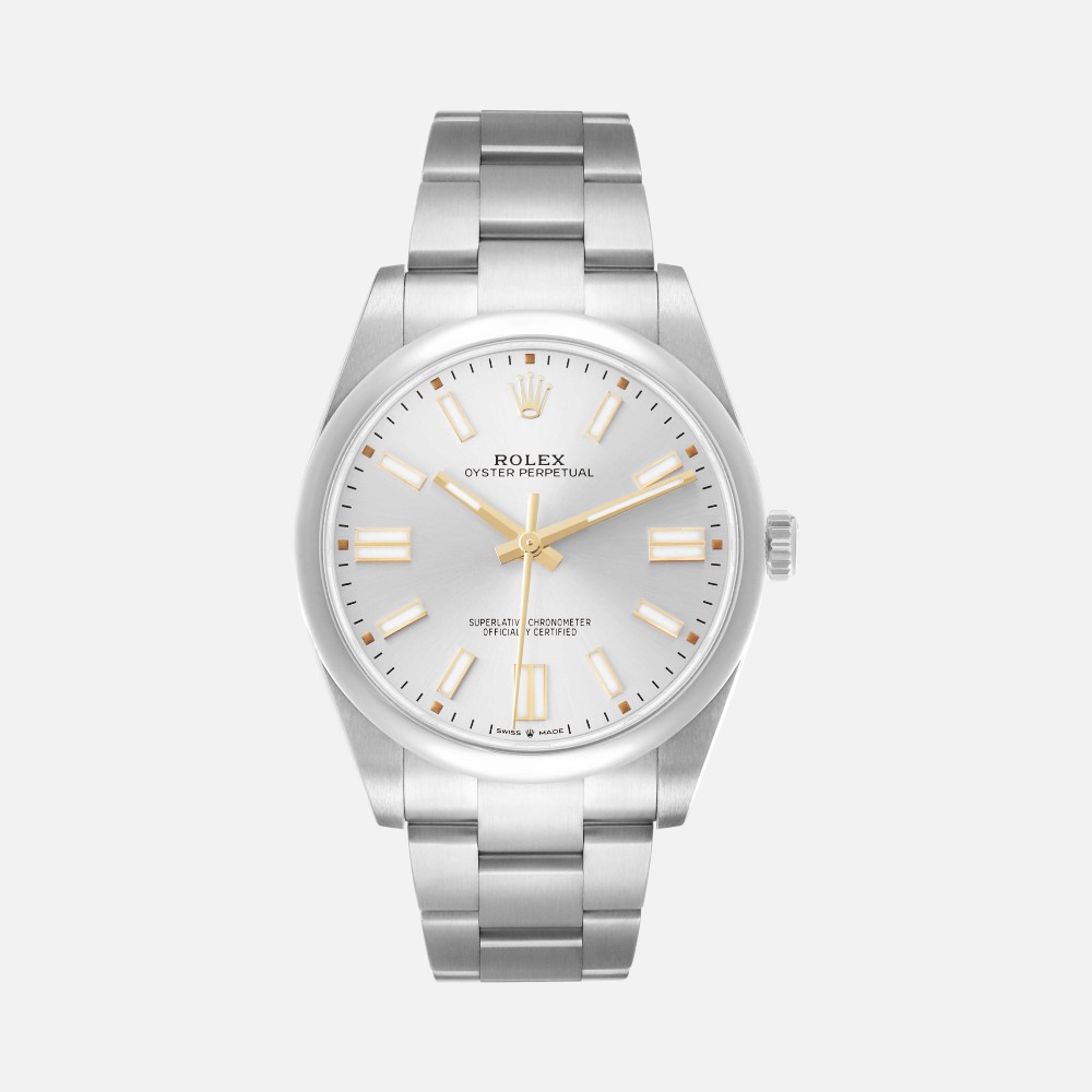 Rolex Oyster Perpetual 124300 Silver Dial 41mm Steel