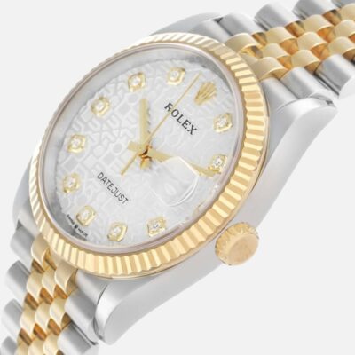 Rolex Datejust 126233 Steel & Yellow Gold Black Diamond Dial 36mm