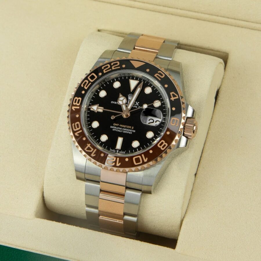 Rolex GMT-Master II 126711CHNR Root Beer Bi-Metal Brown Bezel 40mm