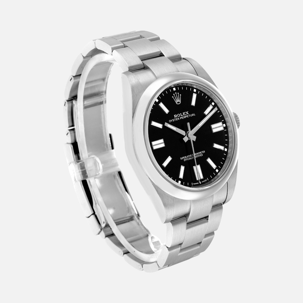 Rolex Oyster Perpetual 124300 Black Dial 41mm Steel