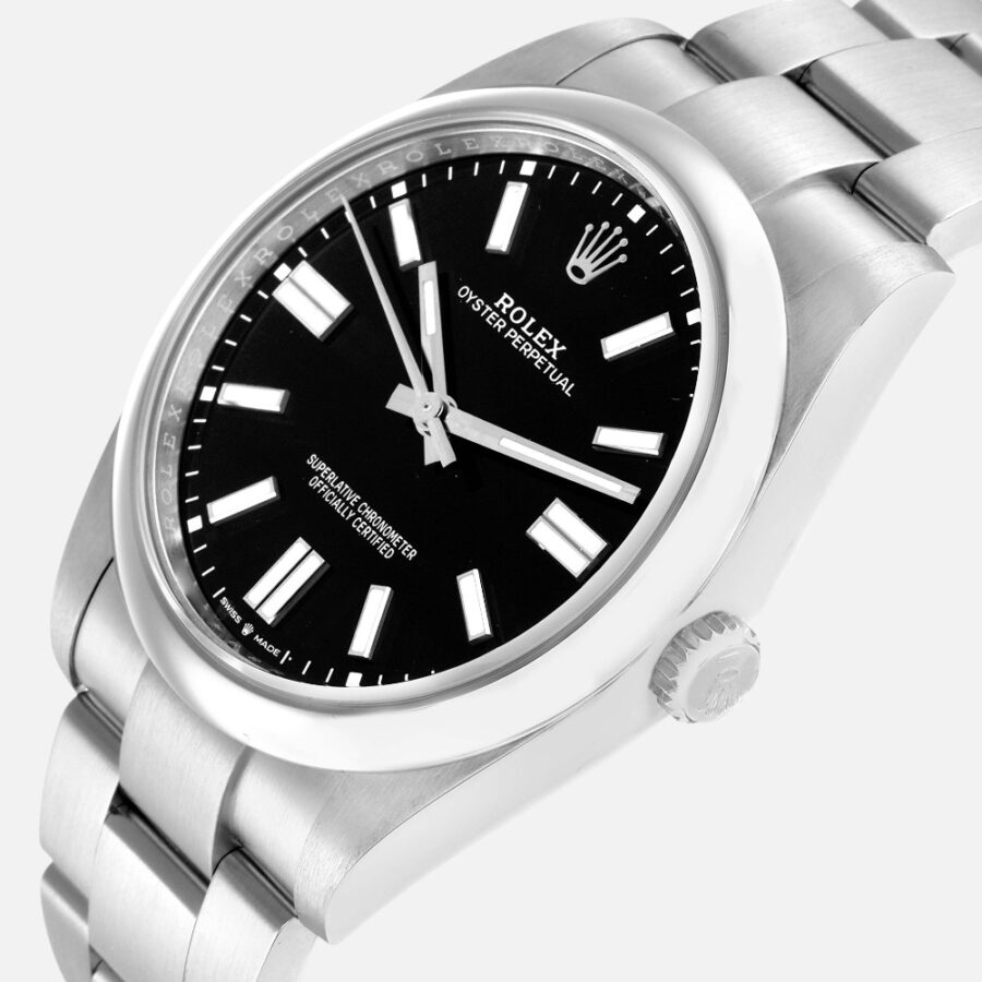 Rolex Oyster Perpetual 124300 Black Dial 41mm Steel
