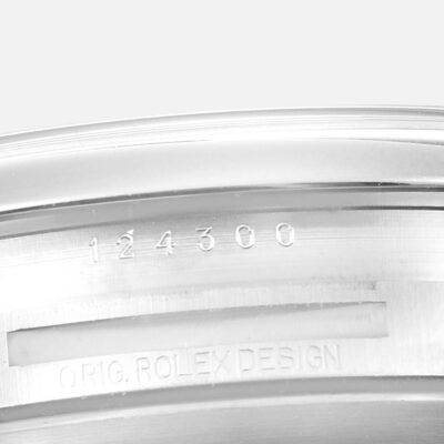 Rolex Oyster Perpetual 124300 Black Dial 41mm Steel