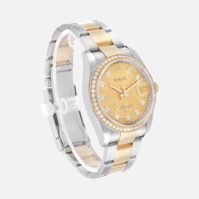 Rolex Datejust 116243 Yellow Gold Anniversary Diamond 36mm
