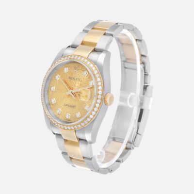 Rolex Datejust 116243 Yellow Gold Anniversary Diamond 36mm