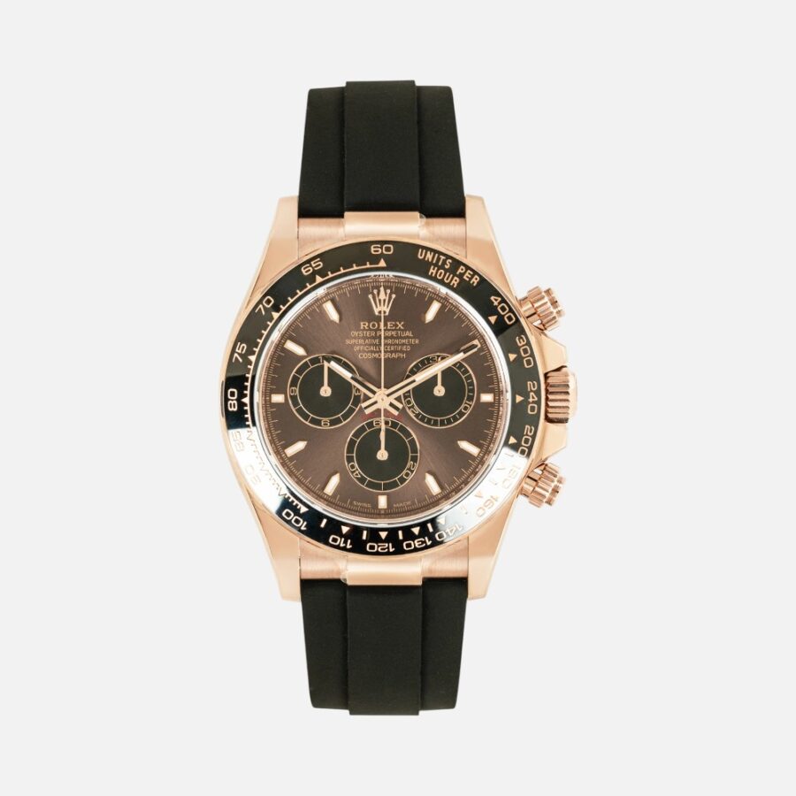 kliibgjzijgj (2) Rolex Daytona 126515LN Everose Gold Black Chronograph Dial