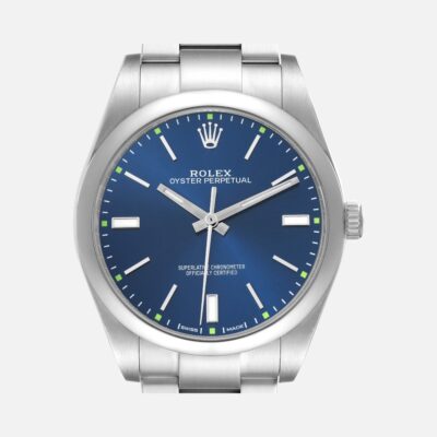 Rolex Oyster Perpetual 114300 Blue Dial 39mm Steel