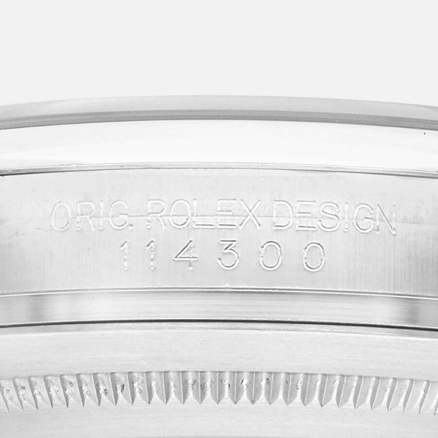 Rolex Oyster Perpetual 114300 Blue Dial 39mm Steel