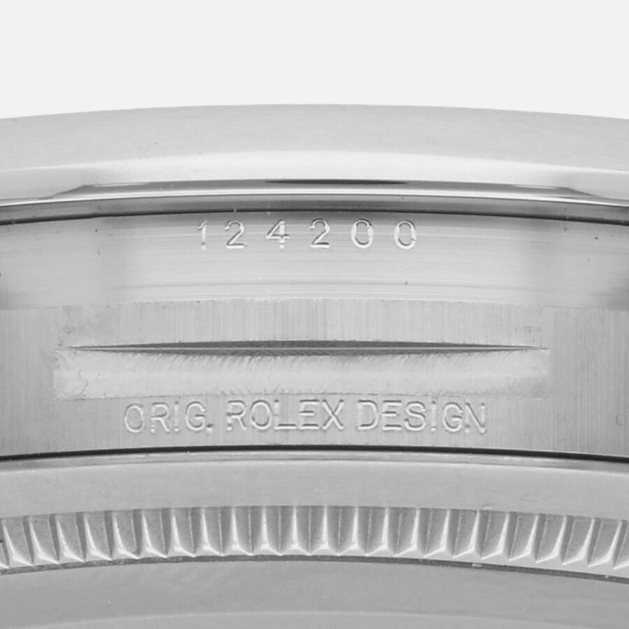 Rolex Oyster Perpetual 124200 Pistachio Dial 34mm Steel